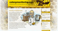 Desktop Screenshot of colonymonitoring.com